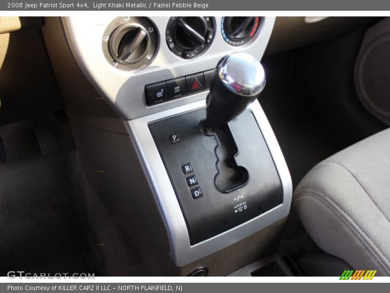 Light Khaki Metallic / Pastel Pebble Beige 2008 Jeep Patriot Sport 4x4