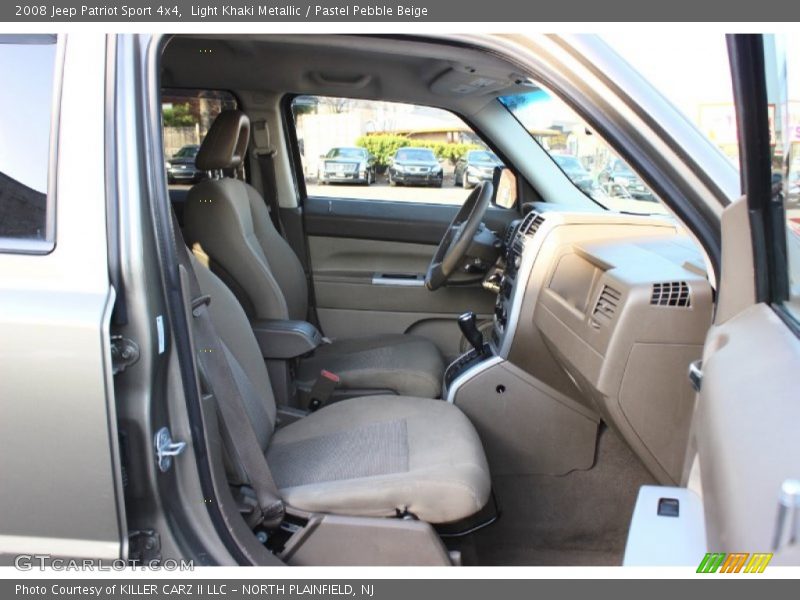 Light Khaki Metallic / Pastel Pebble Beige 2008 Jeep Patriot Sport 4x4
