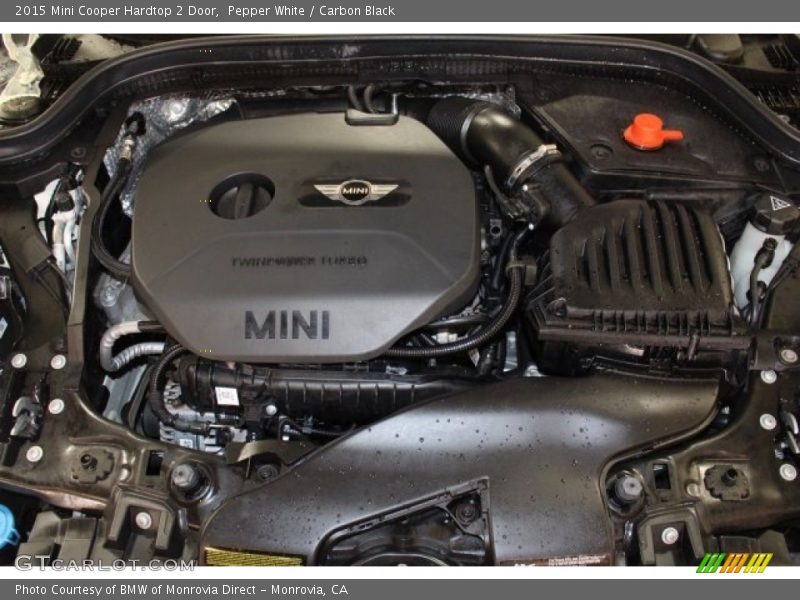Pepper White / Carbon Black 2015 Mini Cooper Hardtop 2 Door