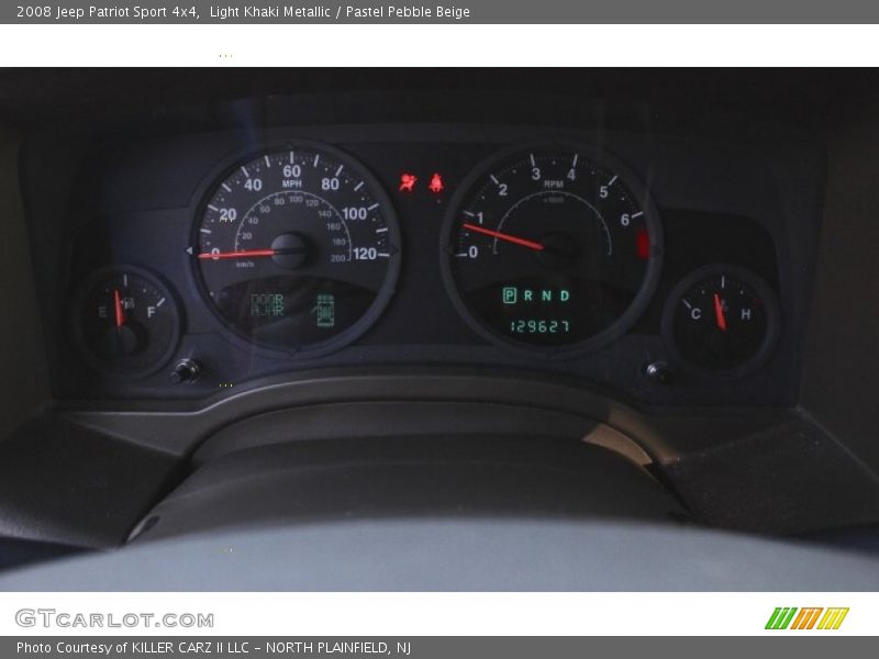 Light Khaki Metallic / Pastel Pebble Beige 2008 Jeep Patriot Sport 4x4