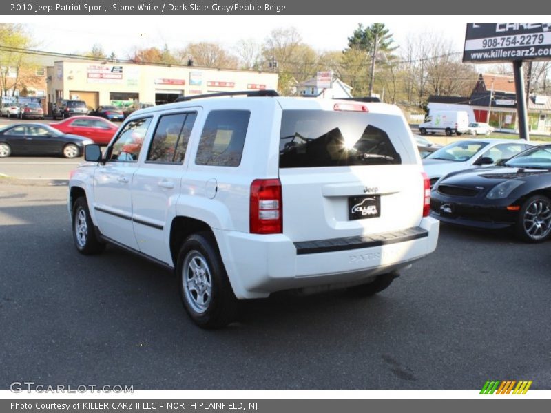 Stone White / Dark Slate Gray/Pebble Beige 2010 Jeep Patriot Sport
