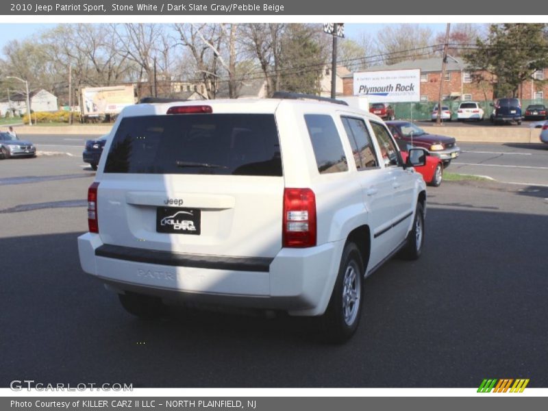 Stone White / Dark Slate Gray/Pebble Beige 2010 Jeep Patriot Sport