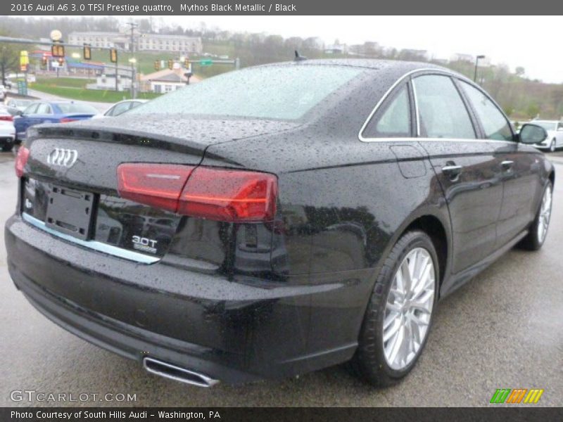 Mythos Black Metallic / Black 2016 Audi A6 3.0 TFSI Prestige quattro
