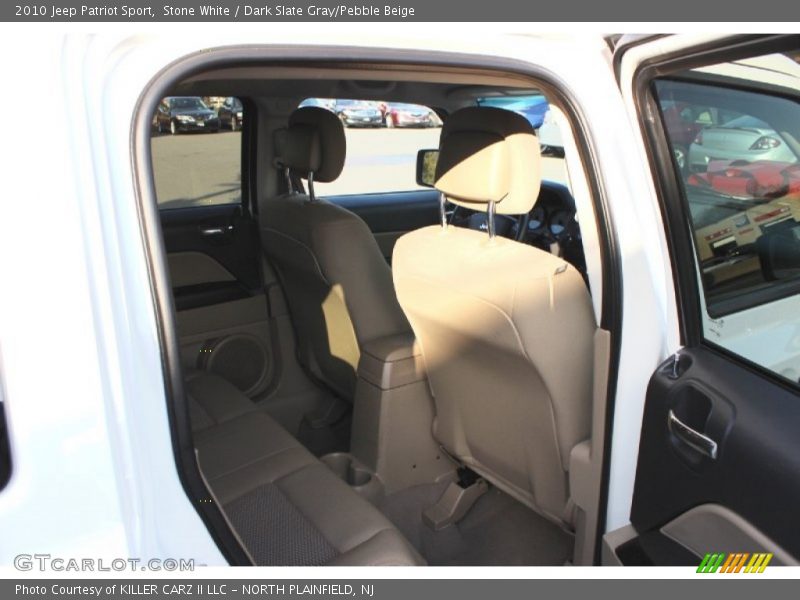 Stone White / Dark Slate Gray/Pebble Beige 2010 Jeep Patriot Sport