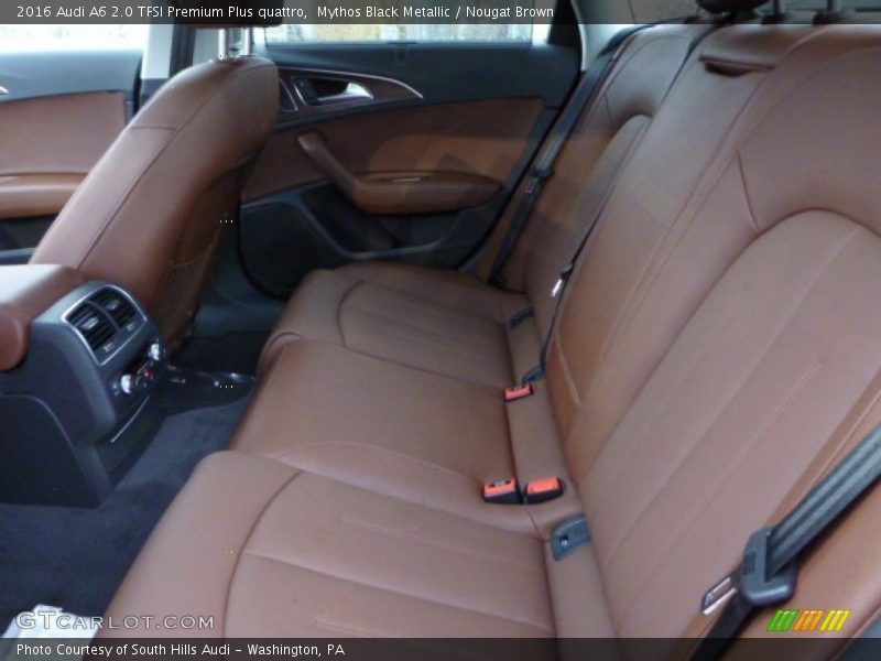 Rear Seat of 2016 A6 2.0 TFSI Premium Plus quattro