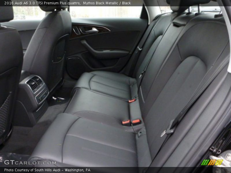 Rear Seat of 2016 A6 3.0 TFSI Premium Plus quattro