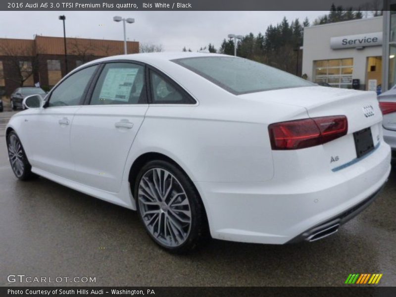Ibis White / Black 2016 Audi A6 3.0 TFSI Premium Plus quattro