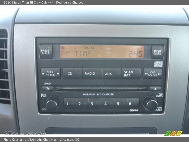 Red Alert / Charcoal 2010 Nissan Titan SE Crew Cab 4x4