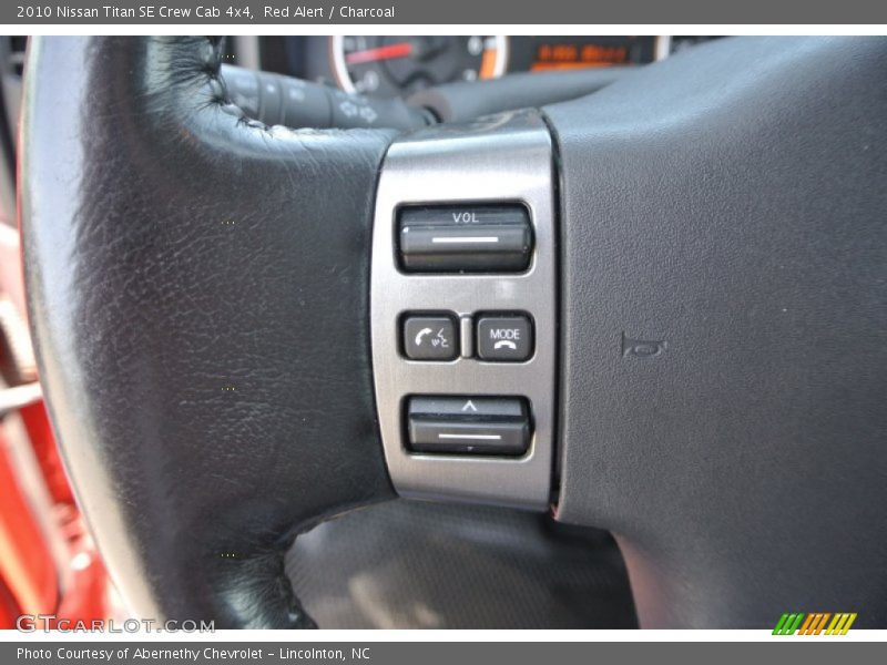 Red Alert / Charcoal 2010 Nissan Titan SE Crew Cab 4x4