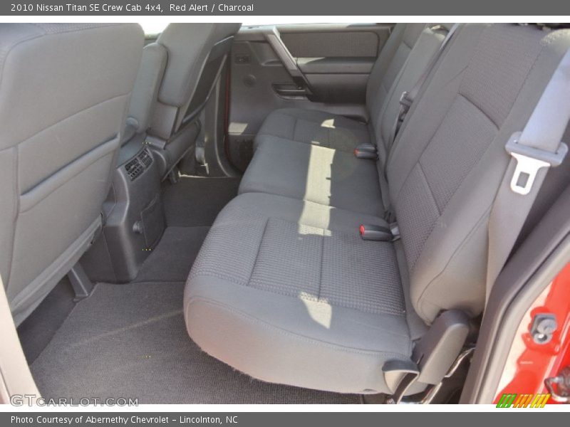 Red Alert / Charcoal 2010 Nissan Titan SE Crew Cab 4x4
