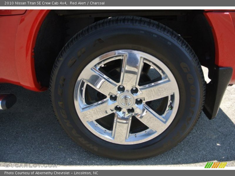 Red Alert / Charcoal 2010 Nissan Titan SE Crew Cab 4x4