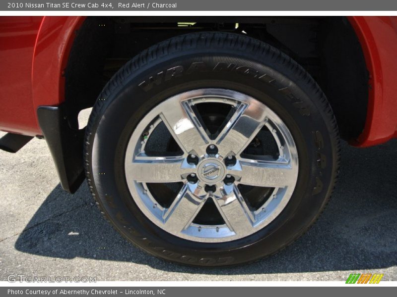Red Alert / Charcoal 2010 Nissan Titan SE Crew Cab 4x4