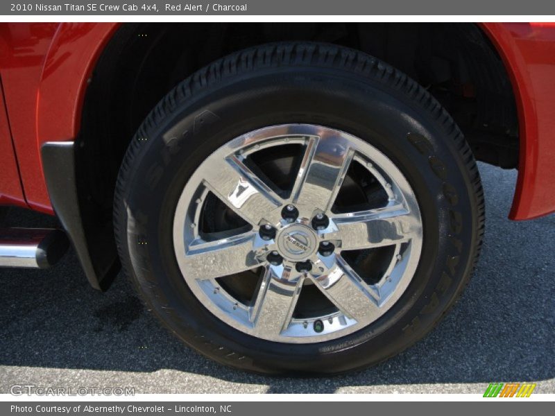 Red Alert / Charcoal 2010 Nissan Titan SE Crew Cab 4x4