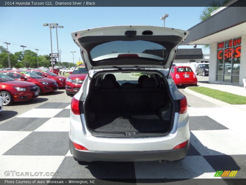 Diamond Silver / Black 2014 Hyundai Tucson GLS