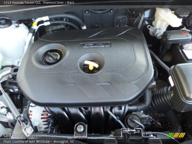 Diamond Silver / Black 2014 Hyundai Tucson GLS