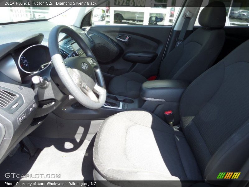 Diamond Silver / Black 2014 Hyundai Tucson GLS