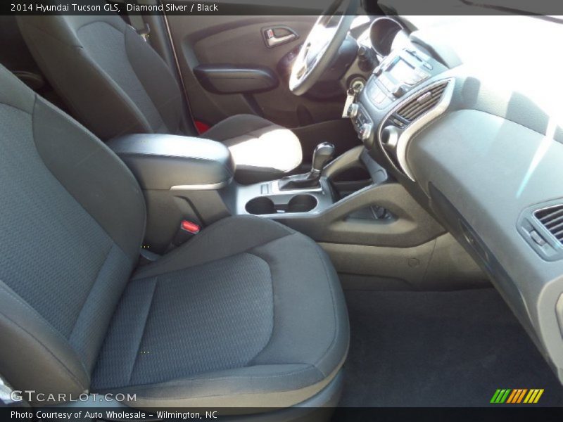 Diamond Silver / Black 2014 Hyundai Tucson GLS