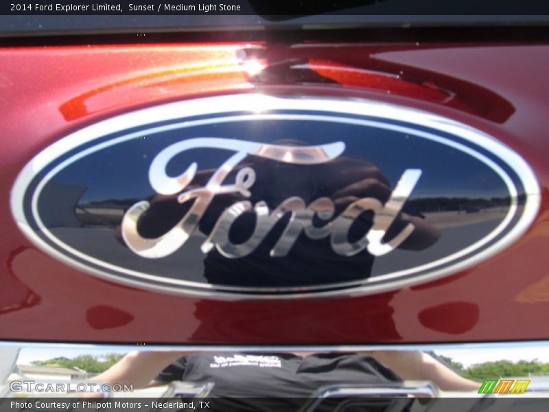 Sunset / Medium Light Stone 2014 Ford Explorer Limited