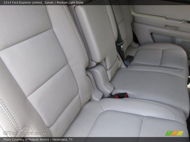 Sunset / Medium Light Stone 2014 Ford Explorer Limited