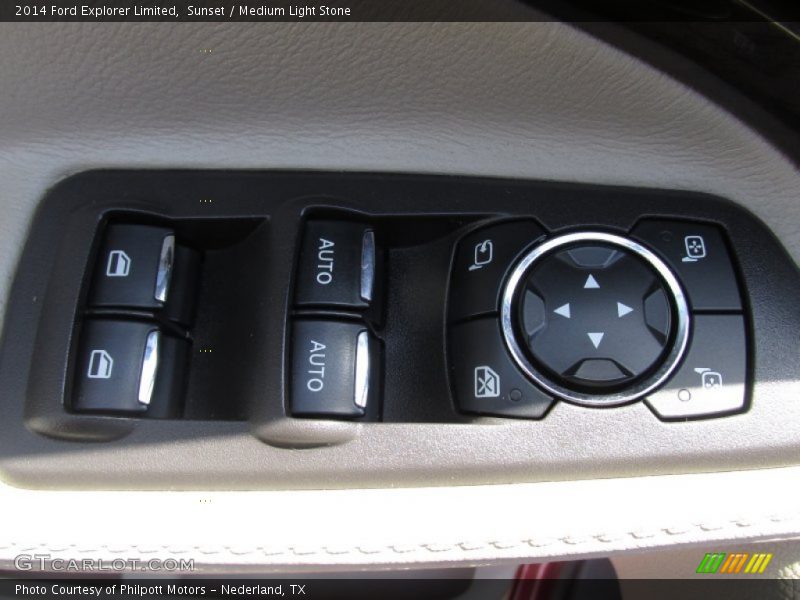 Sunset / Medium Light Stone 2014 Ford Explorer Limited