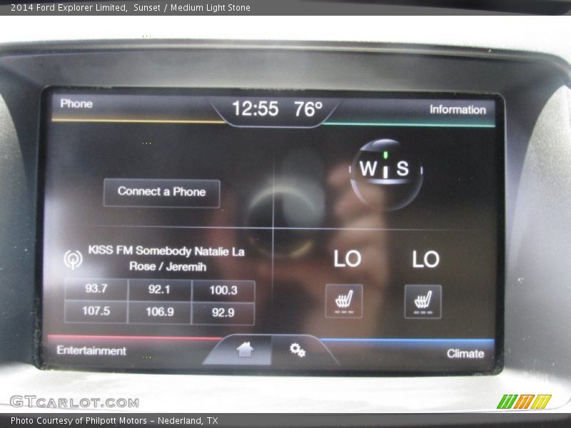 Sunset / Medium Light Stone 2014 Ford Explorer Limited