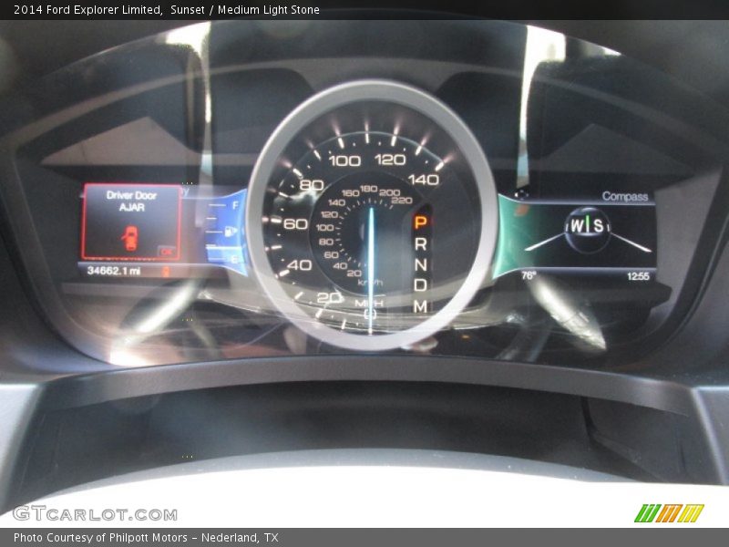 Sunset / Medium Light Stone 2014 Ford Explorer Limited