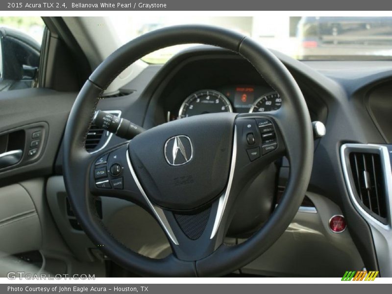 Bellanova White Pearl / Graystone 2015 Acura TLX 2.4