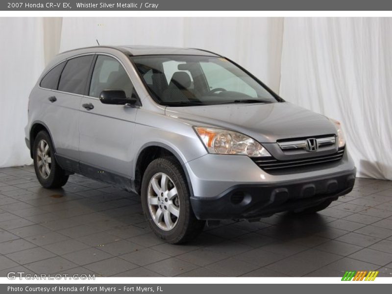 Whistler Silver Metallic / Gray 2007 Honda CR-V EX