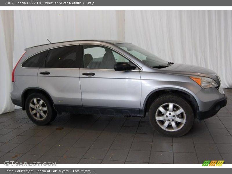 Whistler Silver Metallic / Gray 2007 Honda CR-V EX