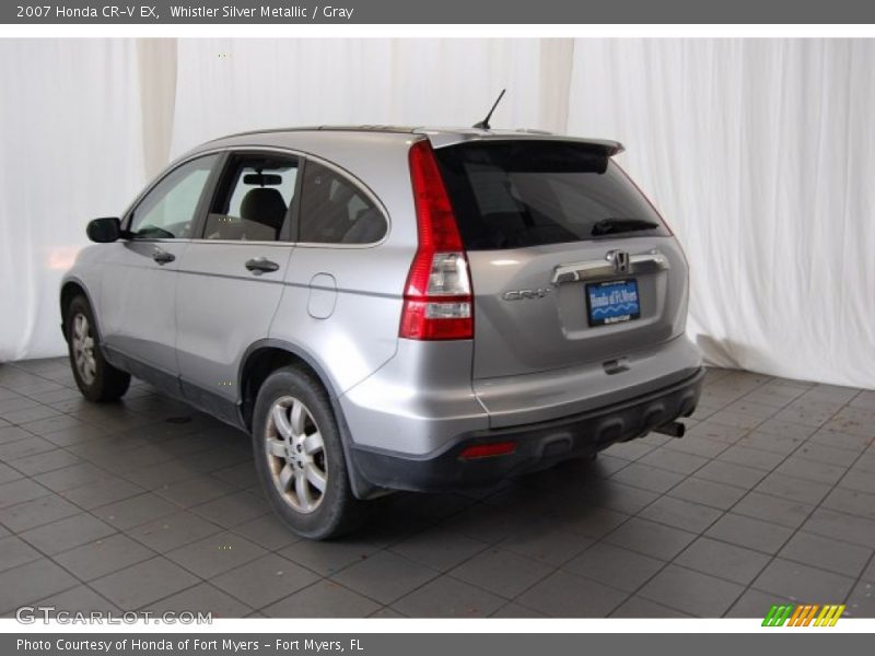 Whistler Silver Metallic / Gray 2007 Honda CR-V EX
