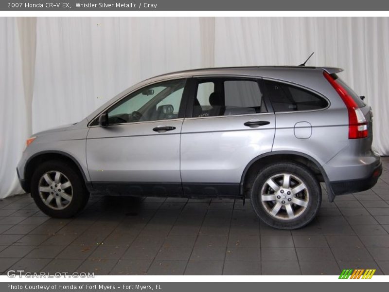 Whistler Silver Metallic / Gray 2007 Honda CR-V EX