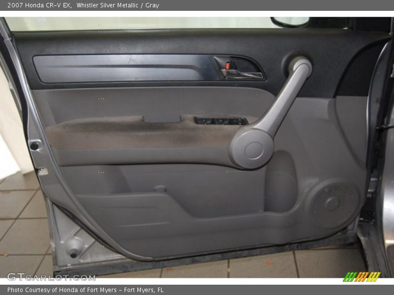 Whistler Silver Metallic / Gray 2007 Honda CR-V EX