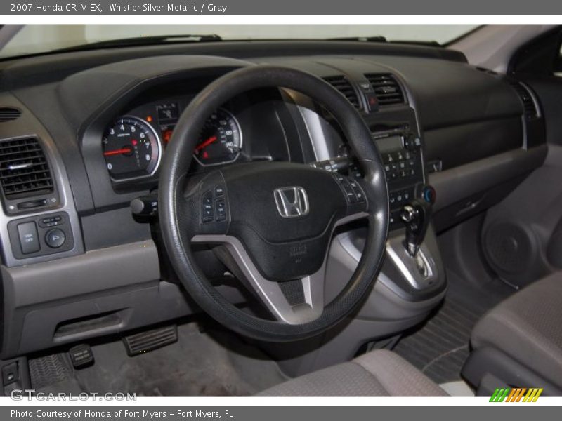 Whistler Silver Metallic / Gray 2007 Honda CR-V EX