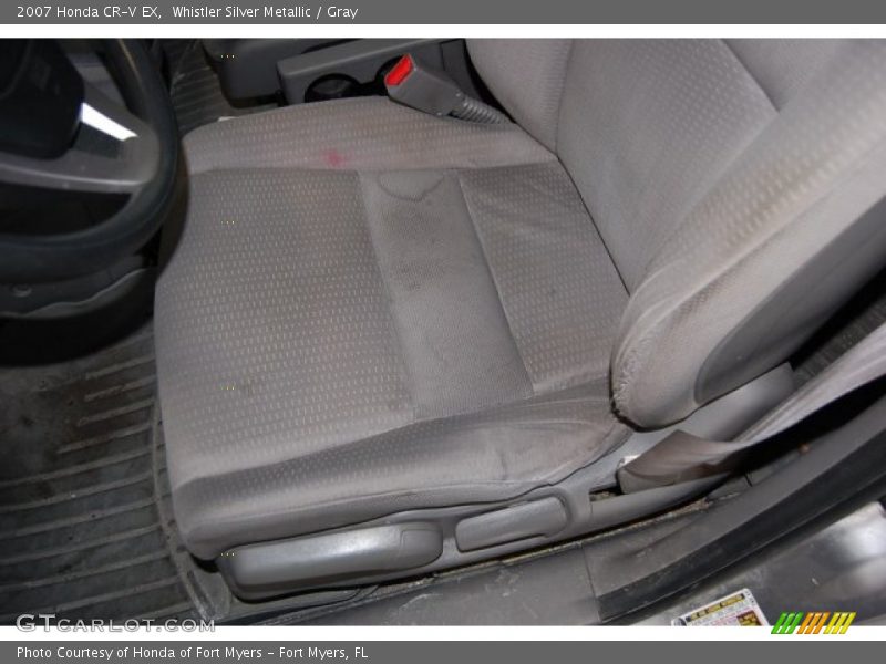 Whistler Silver Metallic / Gray 2007 Honda CR-V EX