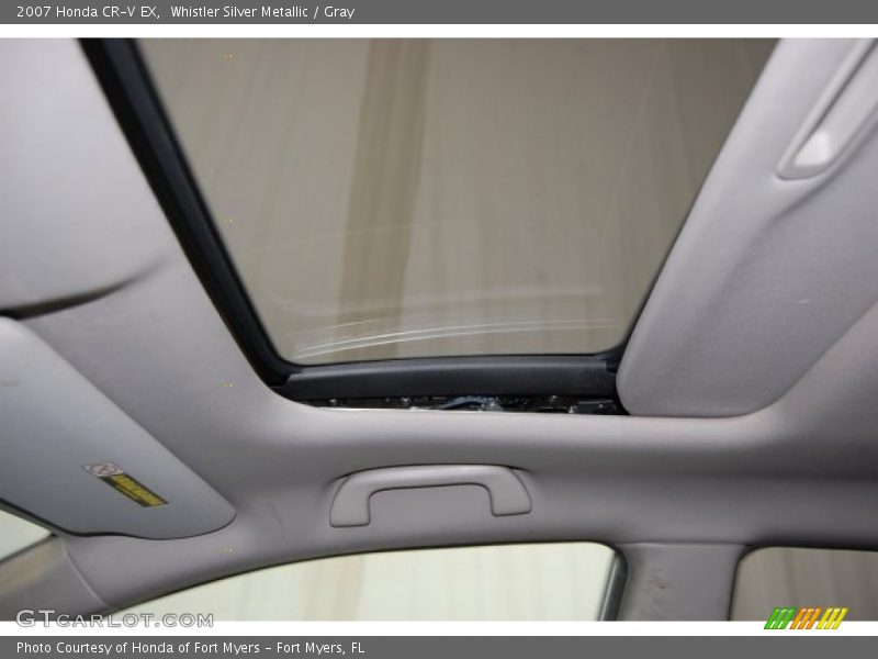 Whistler Silver Metallic / Gray 2007 Honda CR-V EX