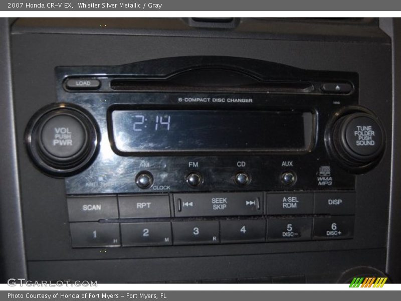 Whistler Silver Metallic / Gray 2007 Honda CR-V EX