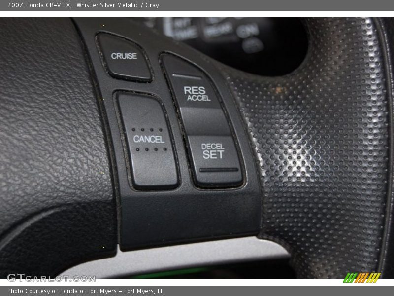 Whistler Silver Metallic / Gray 2007 Honda CR-V EX