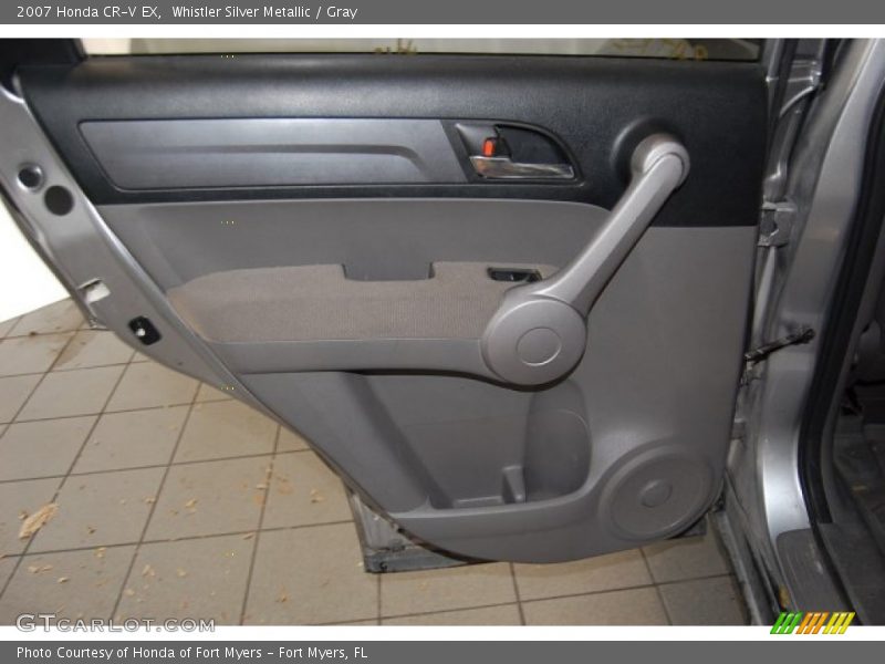 Whistler Silver Metallic / Gray 2007 Honda CR-V EX