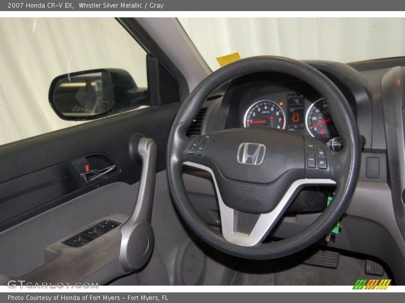 Whistler Silver Metallic / Gray 2007 Honda CR-V EX