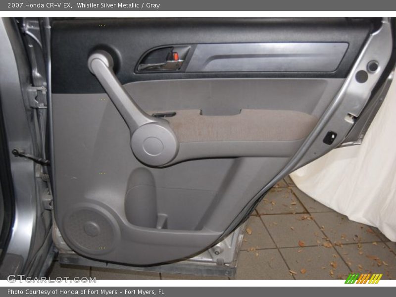 Whistler Silver Metallic / Gray 2007 Honda CR-V EX