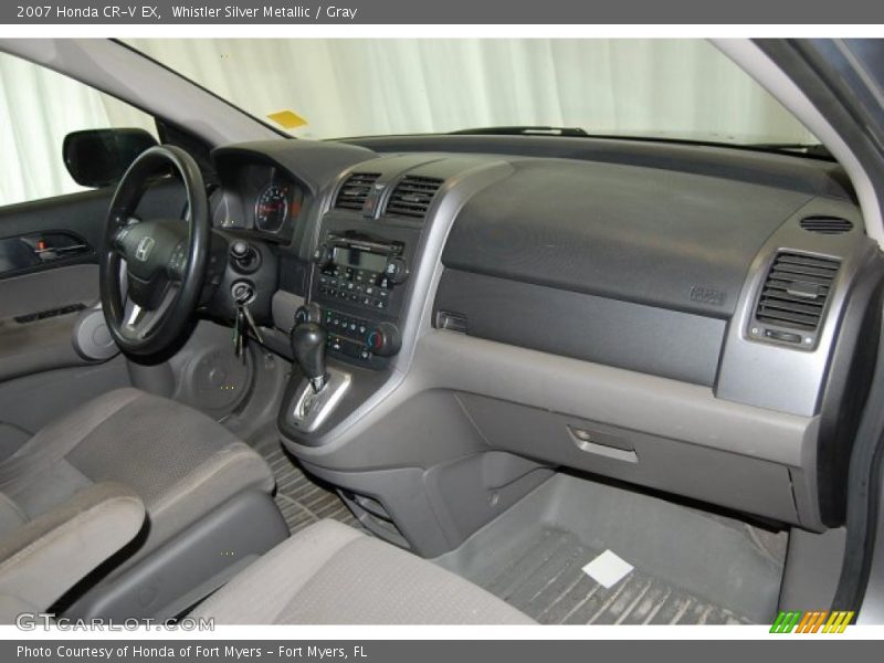 Whistler Silver Metallic / Gray 2007 Honda CR-V EX