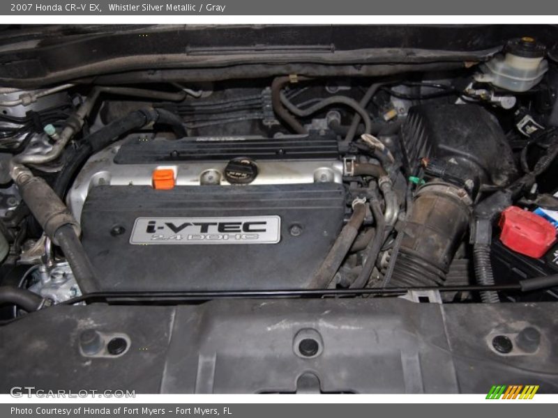 Whistler Silver Metallic / Gray 2007 Honda CR-V EX