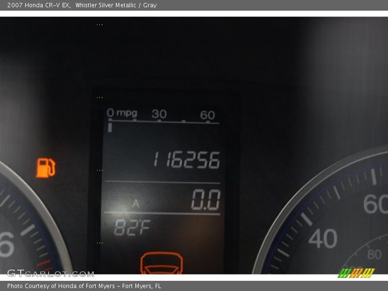 Whistler Silver Metallic / Gray 2007 Honda CR-V EX