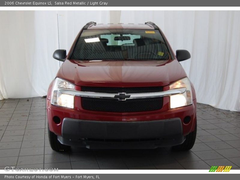 Salsa Red Metallic / Light Gray 2006 Chevrolet Equinox LS