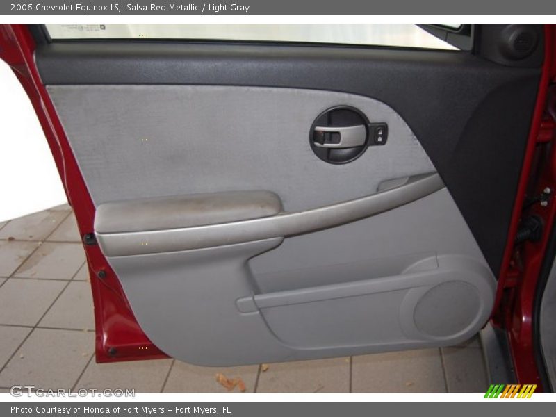 Salsa Red Metallic / Light Gray 2006 Chevrolet Equinox LS