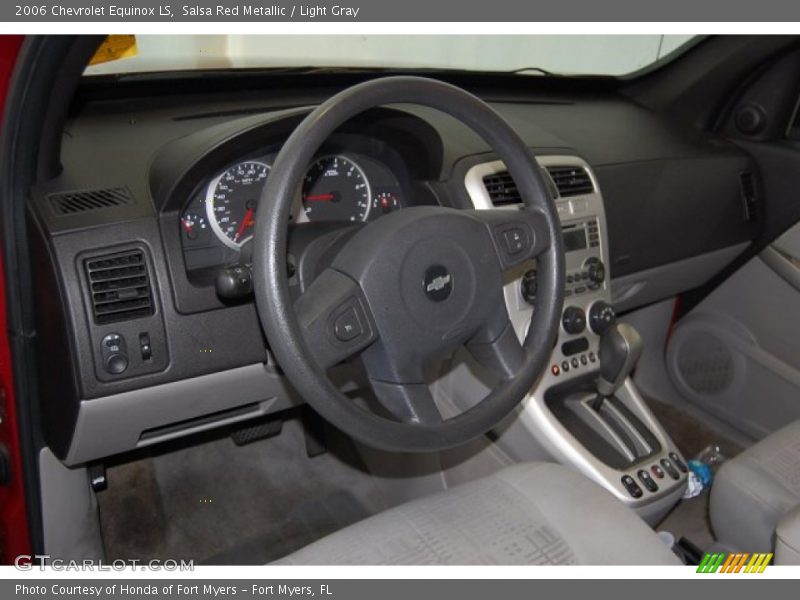 Salsa Red Metallic / Light Gray 2006 Chevrolet Equinox LS