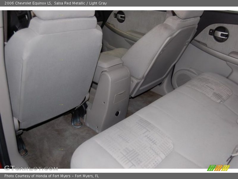 Salsa Red Metallic / Light Gray 2006 Chevrolet Equinox LS