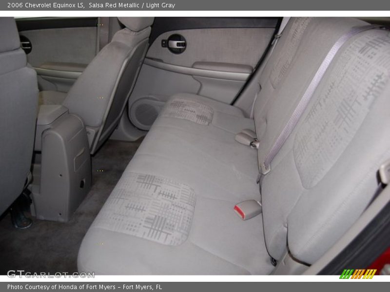 Salsa Red Metallic / Light Gray 2006 Chevrolet Equinox LS