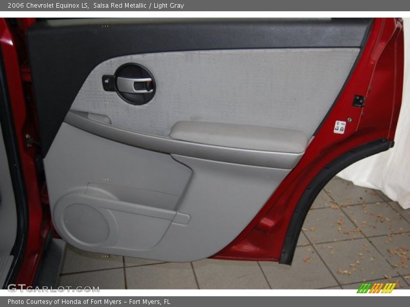 Salsa Red Metallic / Light Gray 2006 Chevrolet Equinox LS