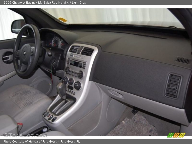 Salsa Red Metallic / Light Gray 2006 Chevrolet Equinox LS